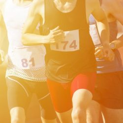coureurs lors d'un marathon